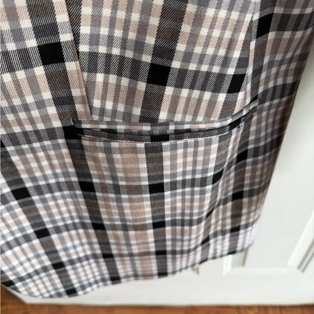 ✨ Liz Claiborne Plaid Blazer Jacket | Size 18 ✨ - Picture 6 of 7